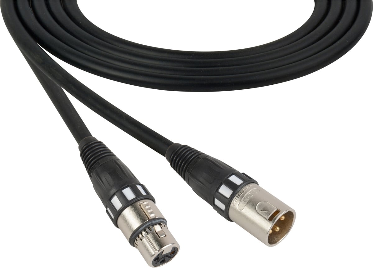 1800F-XMF-6-BE Belden High-Flex AES-EBU XLR Cable, Blue - 6 ft.