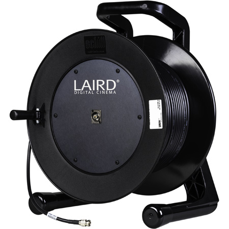 LCR-12G-B-B-200 12G-SDI-4KUHD Single Link BNC to BNC Camera Cable on Reel, 200 ft.