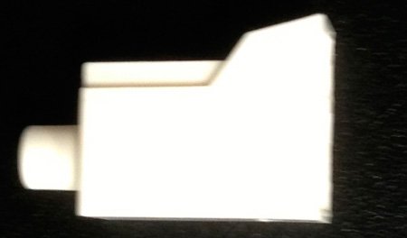 SENK-931-CAP-W-1 1.25 mm Lucent Fiber Connector Dust Cap, White