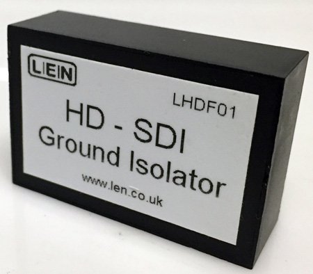 -HDF01 Single Channel Passive HD Video Ground Isolator