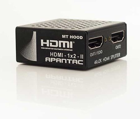 Picture of Apantac APA-HDMI-1X2-II 1 x 2 in. HDMI 4K Splitter