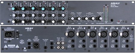 Picture of Ashly Audio ASH-MX406 6 Input Stereo MIC & Line Mixer with EQ