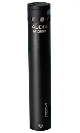 AUD-M1280B Miniaturized Condenser Microphone with RFI Immunity & Extended Frequency Response