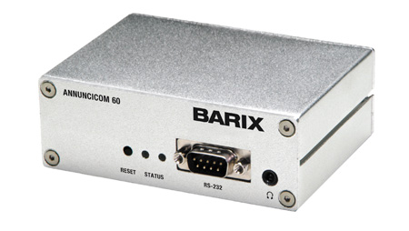 Picture of Barix Technology BARIX-ANN-60 Annuncicom 60 IP Paging & Intercom Device