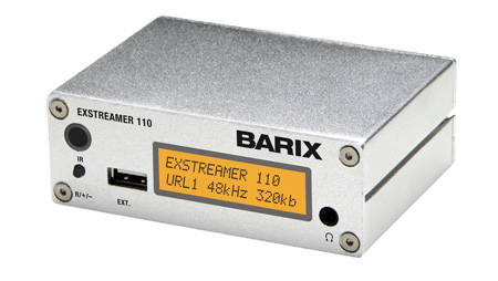 Picture of Barix Technology BARIX-EXST-110 Exstreamer 110 IP Audio Stream Decoder