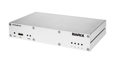 Picture of Barix Technology BARIX-EXST-500 Exstreamer 500 Professional Mulitprotocol IP Audio Decoder & Encoder