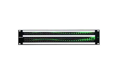 Picture of Bittree BIT-S96T-1MWNBK 3 x 32 in. 2RU 96-Point 12GHz 4K-8K Mini-WECO Mid-Size Video Patchbay