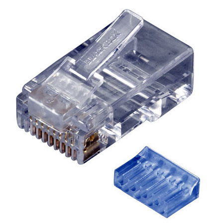 Black Box BBX-FMTP6-R250PK Cat6 Unshielded Modular Plug - Pack of 50