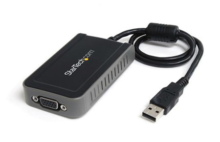 Picture of StarTech ST-USB2VGAE3 USB to VGA External Video Card Multi Monitor Adapter
