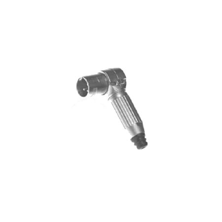 R3M Male 3-Pin XLR Right Angle Cable Mount Connector