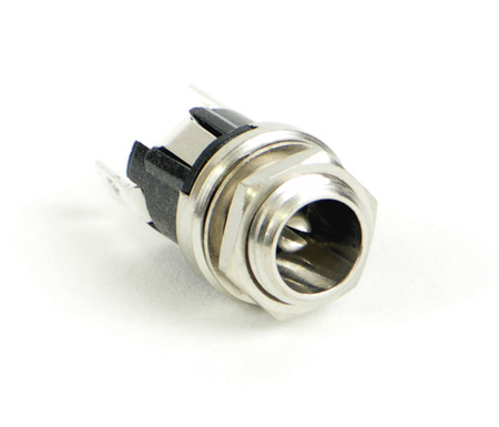 SW712A 2.5 mm 0.100 in. DC Power Jack Pin - Solder Lugs Termination