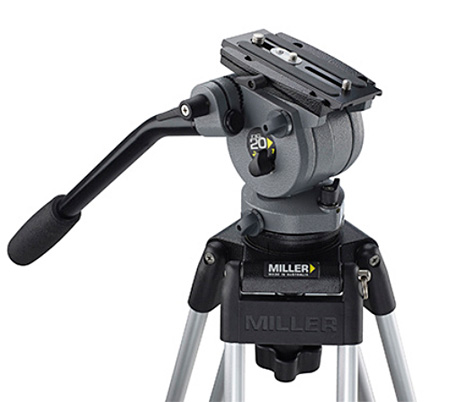 Picture of Miller Camera Support MIL-184 DS20 Fluid Head with 75 mm Ball Levelling