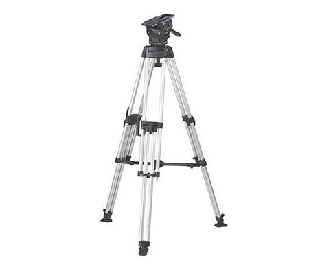 Picture of Miller Camera Support MIL-3175 ArrowX 7 HD 1-Stage Aluminum Alloy Tripod System with Mid-Level Spreader