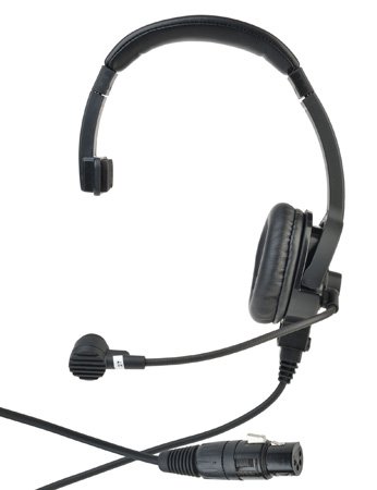 Picture of Clear-Com CLCM-CC-110-X4 Premium Lightweight Single on Ear Headset with Field Removable 4-Pin Female XLR