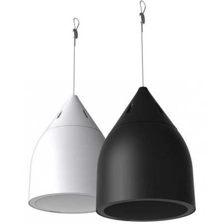 CMTY-DP8-B 6.5 in. Distributed Design Pendant Mount Speaker - Black