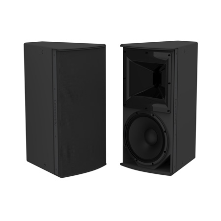 CMTY-IP8-112264B 12 in. High Power 2 Way Speaker - Black, 60 x 40 deg