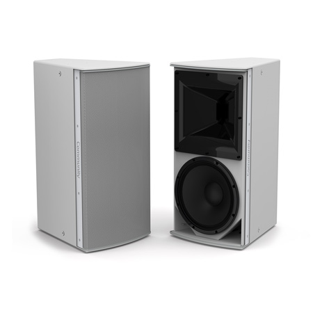 CMTY-IP8-112294W 12 in. High Power 2 Way Speaker - White, 90 x 40 deg