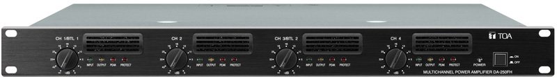 TOA Electronics TOA-DA550F 4 x 550W, 4 ohm Digital Power Amplifier -  ONYX GRAPHICS INC