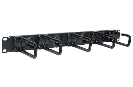 Tripp Lite TRL-SRCBLRING1U U Rack Enclosure Cabinet Horizontal Cable Ring Flexible 1URM