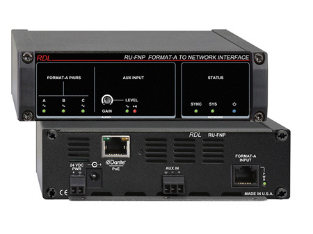 RDL-RU-FNP Format-A to Network Interface - PoE