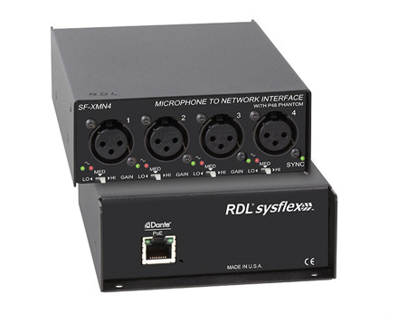 Picture of Radio Design Labs RDL-SF-XMN4 Microphone to Network Interface