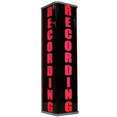 SAND-393-REC-12 393 Series Three Sided Recording Light 12VDC LEDs