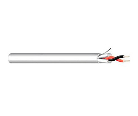 Plenum Control Cable - Gray - 500 ft. - 1 Pair - Twisted Pair Design