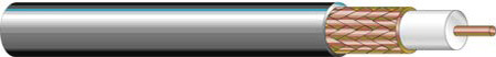 WP-25815-P-1000 Plenum RG59 CCTV Coaxial Cable-1000 ft. - Ivory