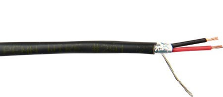 WP-291-1000BK 2 Conductor Shielded Mic Cable, 1000 ft. - Black