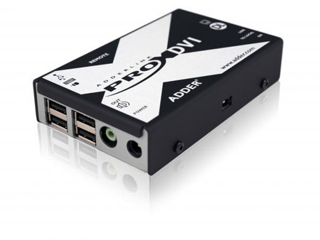 Picture of Adder ADR-X-DVIPRODLU Link X-DVIPRO Dual Link - 50m DVI & 4 Port USB