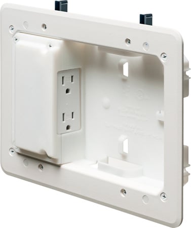 ARL-TVL508 Low Profile TV Box for Shallow Wall Depths