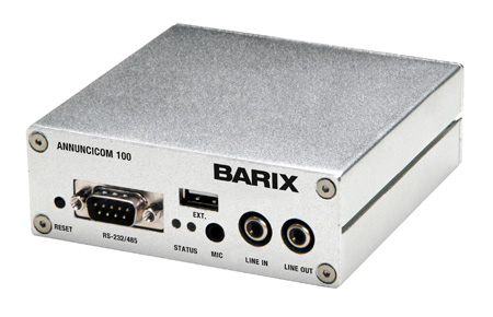 Picture of Barix Technology BARIX-ANN-100 Annuncicom 100 IP Paging & Intercom Device