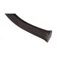 0.5 x 1.25 in. Expandable Tubing - Black, 250 ft. Roll