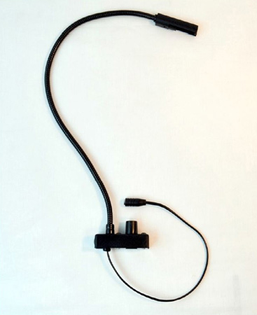 LIT-CC-TB12-LED 12 in. Lampset Top Mount Gooseneck & Bottom Mount Cord with Power Supply