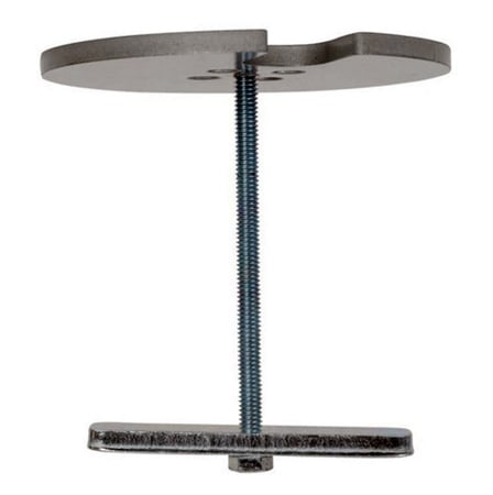 CHF-KRA226S Center-of-Table Grommet Plate - Silver