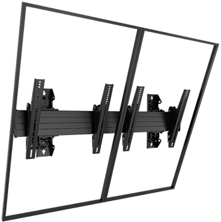 CHF-LWM2X1UP Fusion Large 2 x 1 Wall Menu Board - Portrait