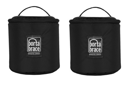 PortaBrace PBR-LC-C5SET Padded Lens Cup for Cinema Lenses, Black - Set of 2 -  TecNec Distributing