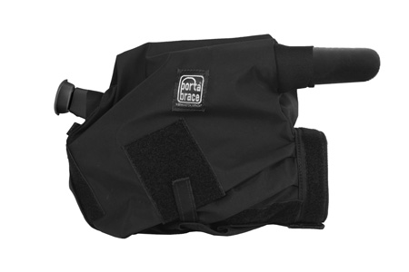 Picture of PortaBrace PBR-QRS-XF100 Quick Slick Rain Cover for Canon XF100 & XF105&#44; Black