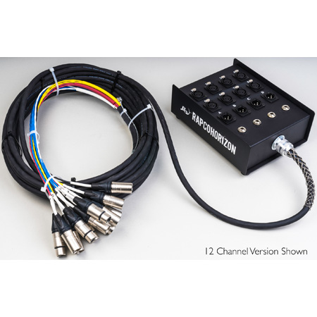 RPC-FBS-16F-10 FBS-16F-10 16 Channel 12 x 4 Fan to Box Snake with XLR F Returns - 10 ft.