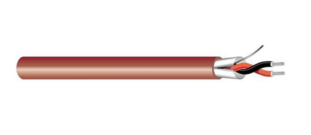 WP-454-500BK 500 ft. 1 Pair 22Awg CM Miniature Line Level Audio Cable, Black