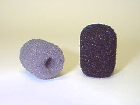 WT1100-12 0.25 in. Series 1100-12 Small Size Foam Ball Windscreen, Black