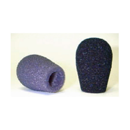 WT1200-12 0.75 in. Series 1200-12 Medium Size Foam Windscreen Teardrop, Black