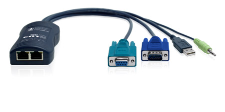 Picture of Adder ADR-CATX-USBA-DA CATx USB Audio Dual Access Computer Access Module