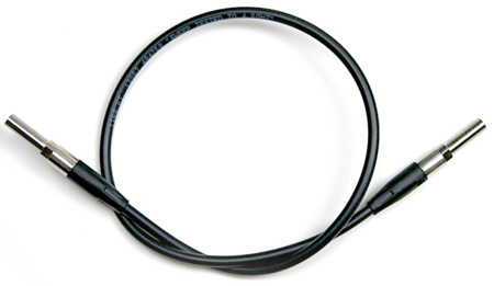 BIT-VPSM7200-75 72 in. Video Patchcord - STD to Mini Weco, Black