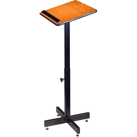 Picture of Oklahoma Sound OK-70-CH Height Adjustable Portable Lectern - Cherry