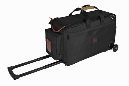 Portabrace PBR-RIG-C200OR RIG Case with Wheels & Semi-Rigid Frame for Canon, Black - Large