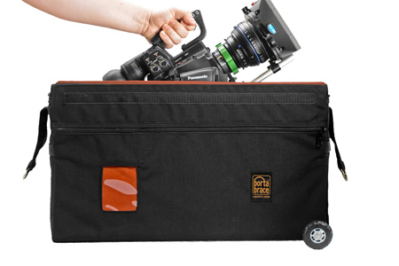 Portabrace PBR-RIG-URSAOR Carrying Case with Off-Road Wheels for Blackmagic - Black