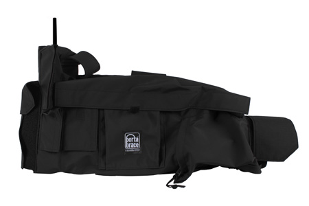 Portabrace PBR-RS-33VTH Rain Slicker for Cameras with Wireless Transmitters - Black