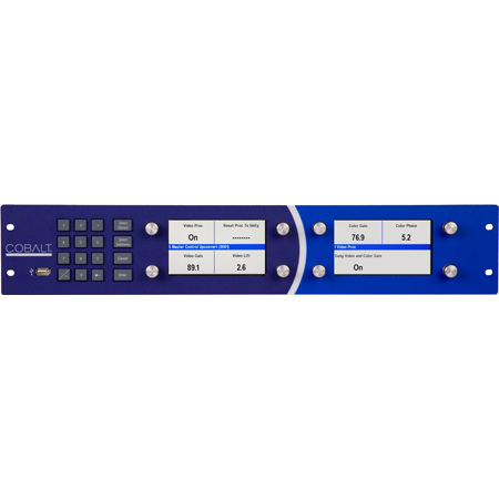 Picture of Cobalt Digital CB-OGCP-9000 2RU Remote Control Panel