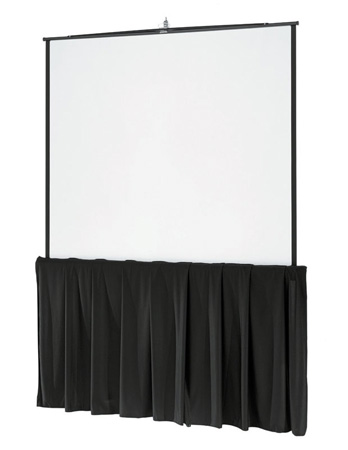 Picture of Da-Lite Screen DL-80567 Black Tripod Skirt for 70 in. Wide Screens